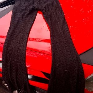 Bell bottom see through lace pants. H.I.P brand